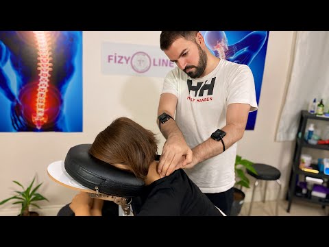 ASMR Chair Massage | For Deep Sleep | Neck,Arm