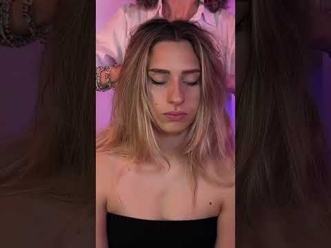 ASMR MASSAGGIO ALLA TESTA #massage #asmrtherapy #realpersonasmr #healingvibes