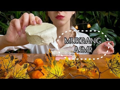 «Шайба» в сливочном соусе🧁//Washer with creamy sauce// MUKBANG