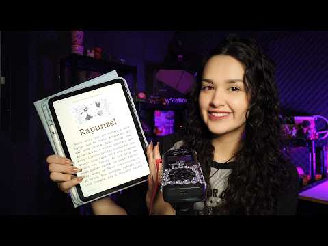 🕯️LEITURA em ASMR - contos de fadas para dormir