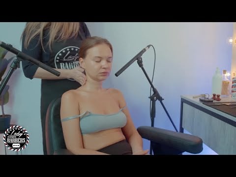 Tranquil ASMR Head Massage by Barber Lady Marta