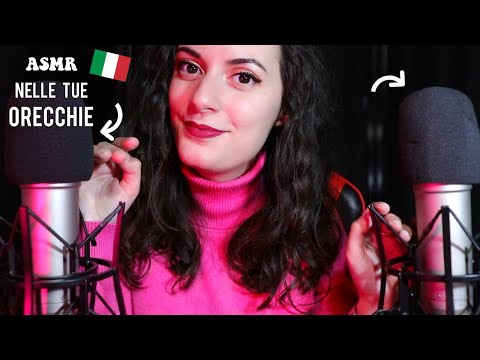 ASMR ITA! 💖 SUSSURRI NELLE TUE ORECCHIE per Dormire! (+ Mic Scratching)