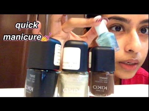 ASMR | Doing your Nails 💅 FAST (very tingly)