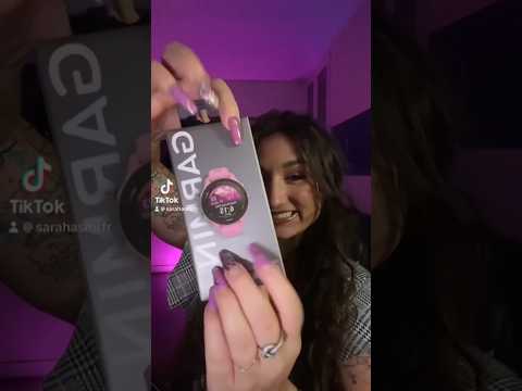 ASMR FRANÇAIS : UNBOXING 😍 (garmin forerunner 255s)