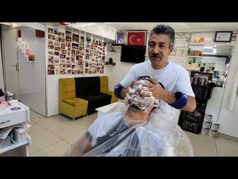 ASMR TURKISH BARBER PERFECT MASSAGE / WITH ASMR MUNUR ONKAN BEST BODY MASSAGE