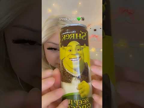 SHREK JUICE #asmr #tastetest