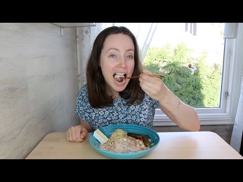 ASMR Eating Sounds Tuna Bowl | Mukbang 먹방