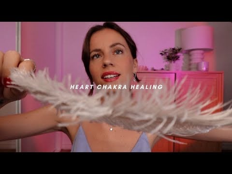 ASMR REIKI removing heart blocks & cutting cords (Heart Chakra Healing)