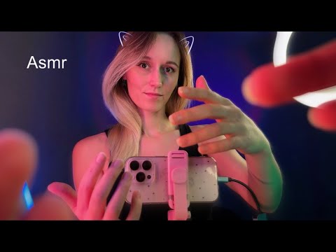 Асмр 💫 Звуки рта с касаниями ❤️ Asmr mouth sounds