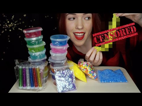 ASMR HACIENDO SLIME | Sonidos muy satisfactorios