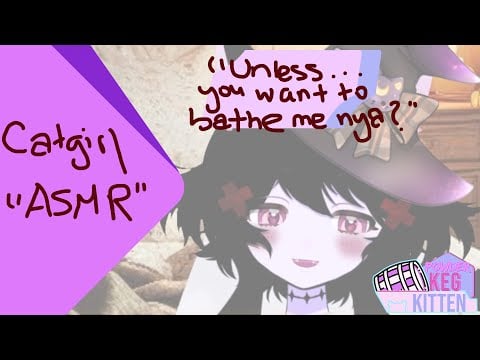 "ASMR" Roleplay: You Sort Halloween Candies with Your Catgirl and Both of You Try to Cheat the Other