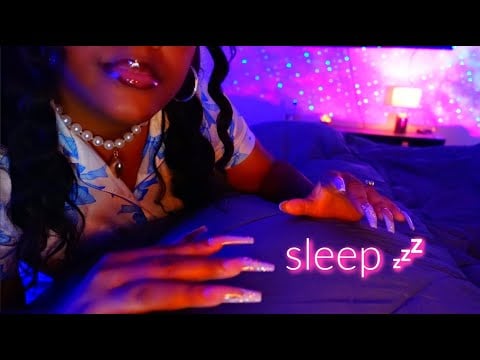 ASMR Tucking You In & Giving You a Cozy Sleep Massage 💤🤲✨ (Crisp Blanket Sounds 😴)