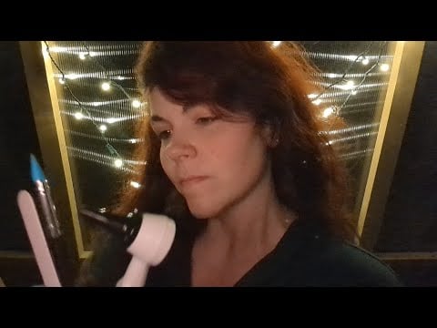 ASMR - Classic Ear Cleaning but At Night Outside - Gloves, Picking, Otoscope - Soft Spoken