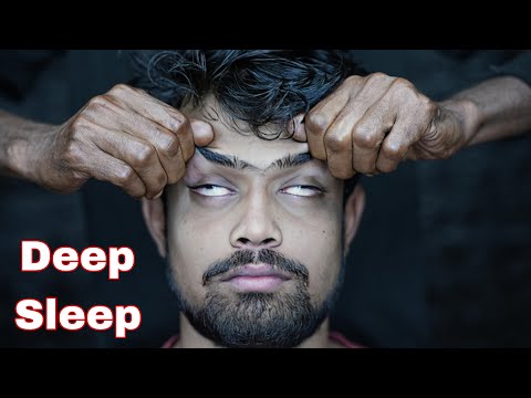 Deep Sleep Massage By Old School Barber | Scratching And Tapping ASMR Therapy With Neck Cracking