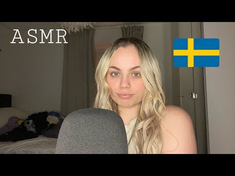 ASMR PÅ SVENSKA 🇸🇪 Konstiga trigger words