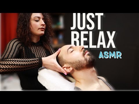 [ASMR ''MELEK''] Relaxing Chair Massage & Inaudible Whisper 4K