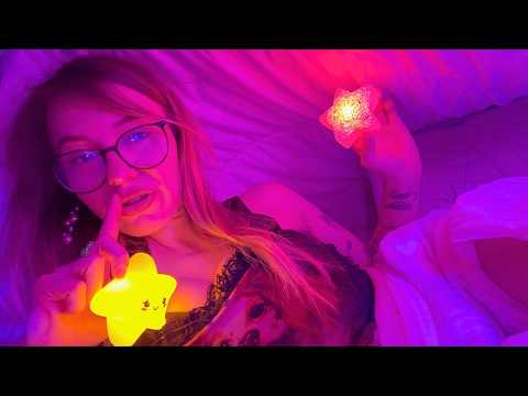 Cozy ASMR under a blanket 💫 personal attention, visuals, positive affirmations ✨