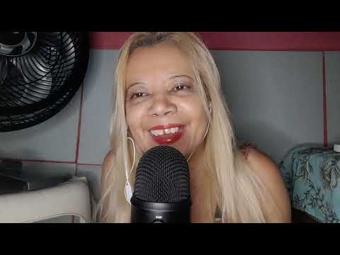 ASMR :  Sons  de escova no mic com sons de boca. para dormir e relaxar. 🥱🥱