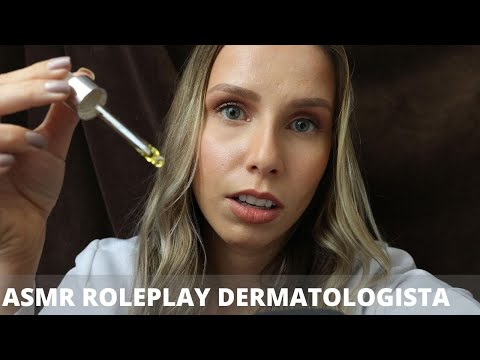 ASMR ROLEPLAY DERMATOLOGISTA CONSULTA PRODUTOS -  Bruna ASMR