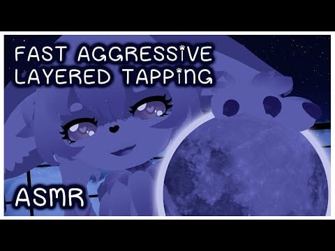 FAST, AGGRESSIVE, LAYERED TAPPING On The Moon [VR ASMR]