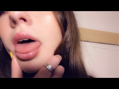 ASMR Licking the camera *INTENSE*