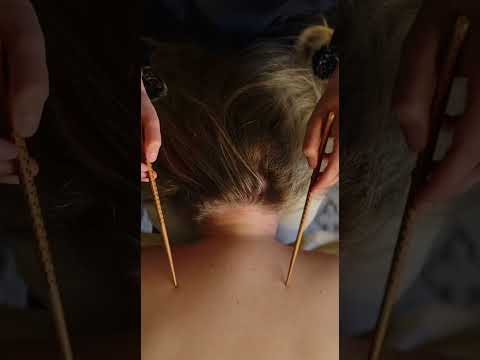 here’s both just in case💖 #relax #asmrhair #asmr #massage #asmrmassage