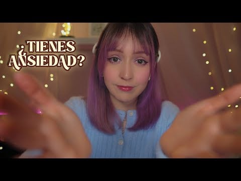 ⭐ASMR para ANSIEDAD, contención y Masajes Relajantes 💜 Te Cuento mi experiencia