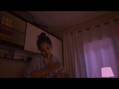 ASMR Massagem no corpo inteiro, com óleos aromáticos relaxantes, depois de um dia cheio e cansativo 