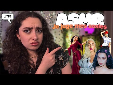 🌙 ASMR FRANÇAIS : ON RÉAGIT À MES SOSIES !!😎  (chuchotements intenses)