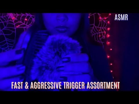 ASMR Fast and Aggressive Trigger Assortment (No Talking)