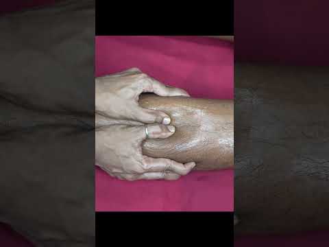 Drift Off to Sleep With ASMR Tapping Foot Massage #shorts