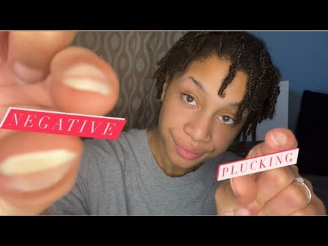 ASMR - Plucking Your Negativity (Heather)
