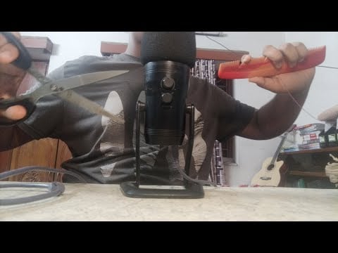 1 Minute ASMR Fast Haircut Super Fast & Relaxing