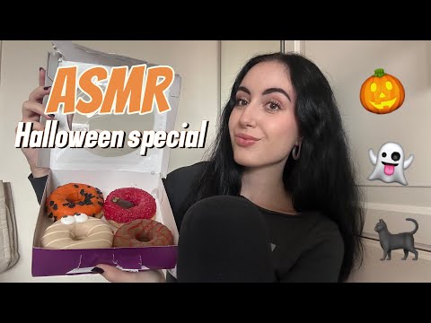 ASMR EATING ~ HALLOWEEN SPECIAL 👻🎃🐈‍⬛🫨🍫🍩