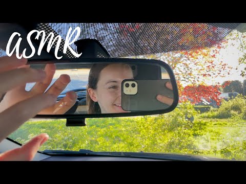 ASMR IN THE CAR... I GOT BORED! 🚘