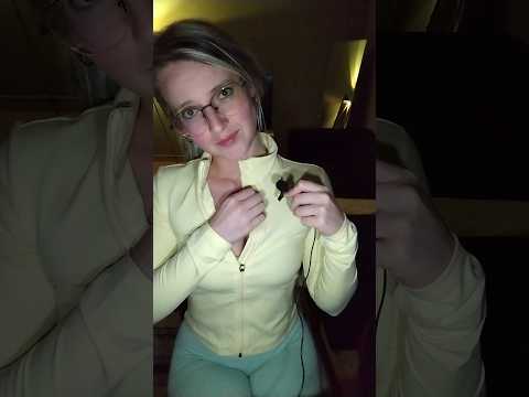 ASMR ootd fabric sounds 🌻 #asmr #shorts