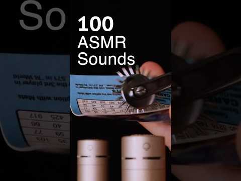 100 ASMR Sounds for 100k Subs!