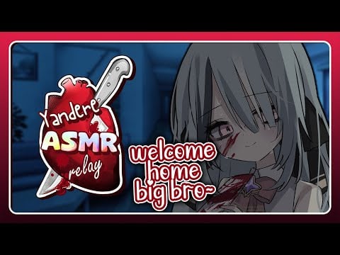 【ASMR】Clingy Imouto Won't Let You Go ♡ Cleaning Off Your Filth~ (Yandere ASMR Relay)
