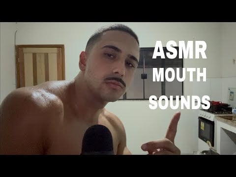 Aquele Mouth sounds bem delicado pra você relaxar 