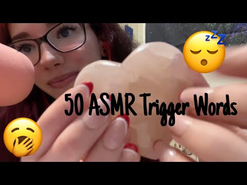 ASMR| 50 Trigger Words for Ultimate Brain Tingles & Relaxation