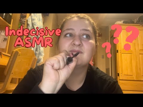 ASMR | Indecisively doing your makeup