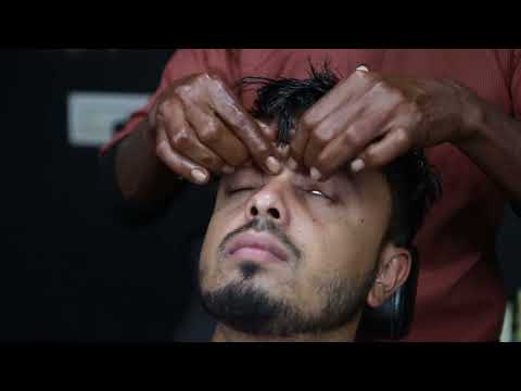 Old School Barber Head Massage For Deep Sleep ASMR | Neck Cracking  Massage | Tapping & Scratching