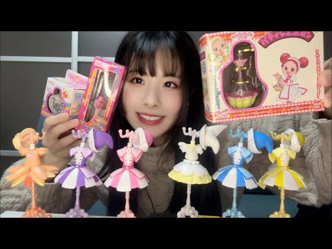 【ASMR】おジャ魔女どれみちゃん開封🪄Japanese anime toy collection unboxing