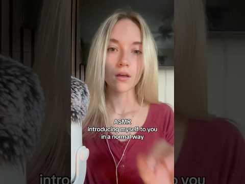 mind you this is my first impression of you #asmr #shorts