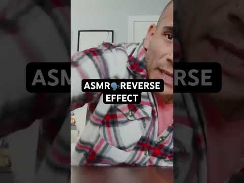 ASMR REVERSE 🔄  EFFECT #asmr #satisfying #fasttrigger #relaxing #asmrcommunity