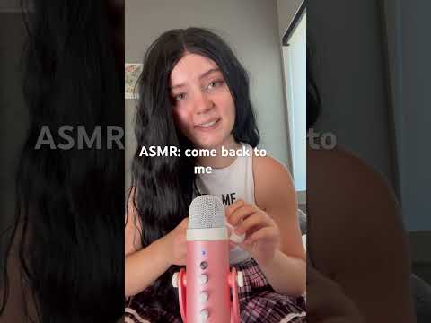 come back to me 🤍#asmr #girlfriendasmr #comfortaudio #calmasmr #whisper