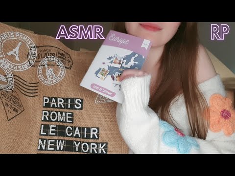 ASMR ROLEPLAY 🛫 Agence de Voyage Europe