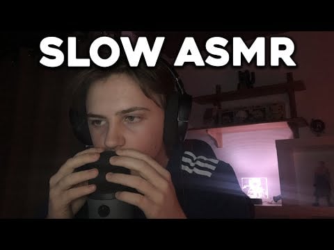 JE TEST LE SLOW ASMR (slow tapping, slow brain massages...)