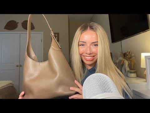 ASMR Fill My Purse With Me | What’s In My Bag