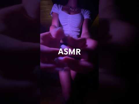Extreme Close-Up Shorts Fabric Scratching 😌 #asmr #fabricscratching